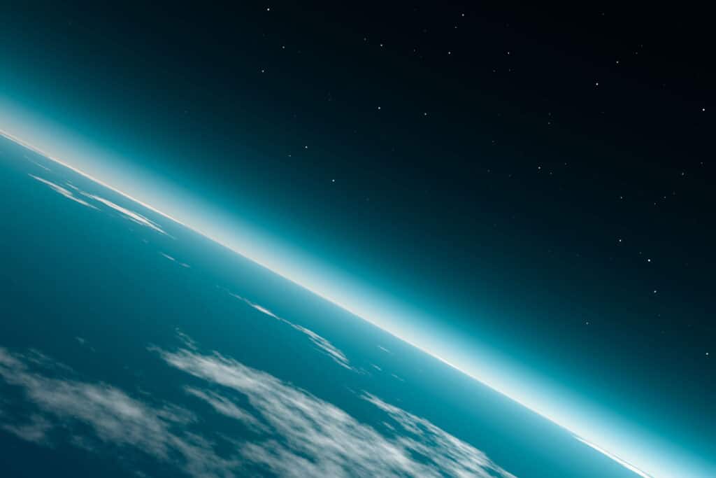 earth seen fron space